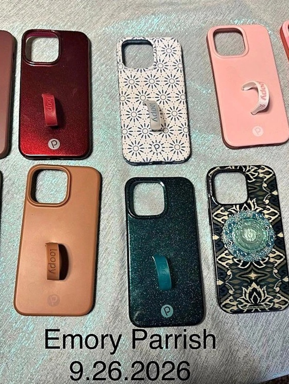 Assorted Loopy Cases for iPhone 15 Pro Max